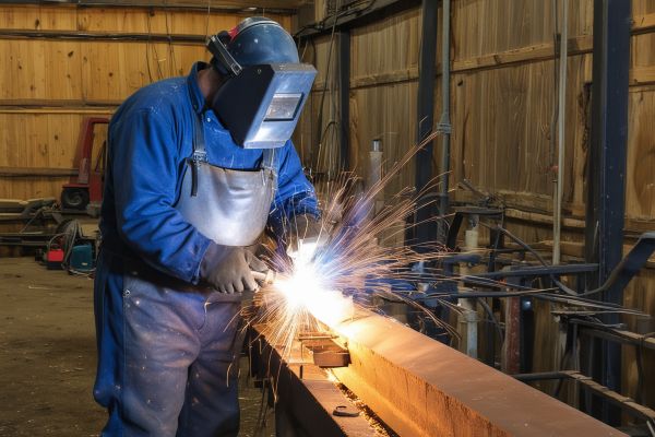 Farm implement welding and structural repair