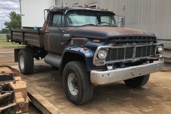 Farm truck transmission repair